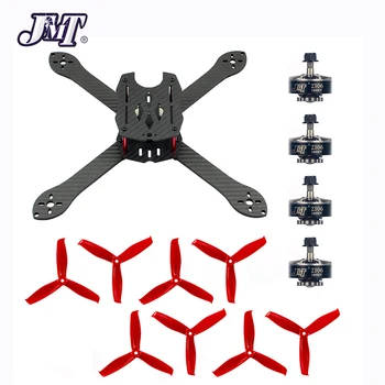 

2306 2400KV Brushless Motor 3~4S +300mm Frame Kit with HULKIE 5055S 3 Paddle Propeller Props for 210 250 280 300 FPV Racer Drone