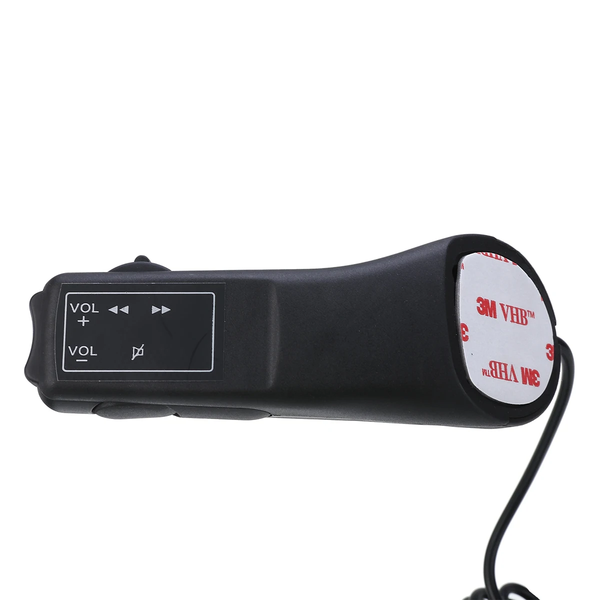Universal 1 pc volante de coche Control remoto Botón de tallo para Bluetooth Radio DVD GPS con cinta adhesiva Universal 1 pc volante de coche Control remoto Botón de tallo para Bluetooth Radio DVD GPS con cinta adhesiva