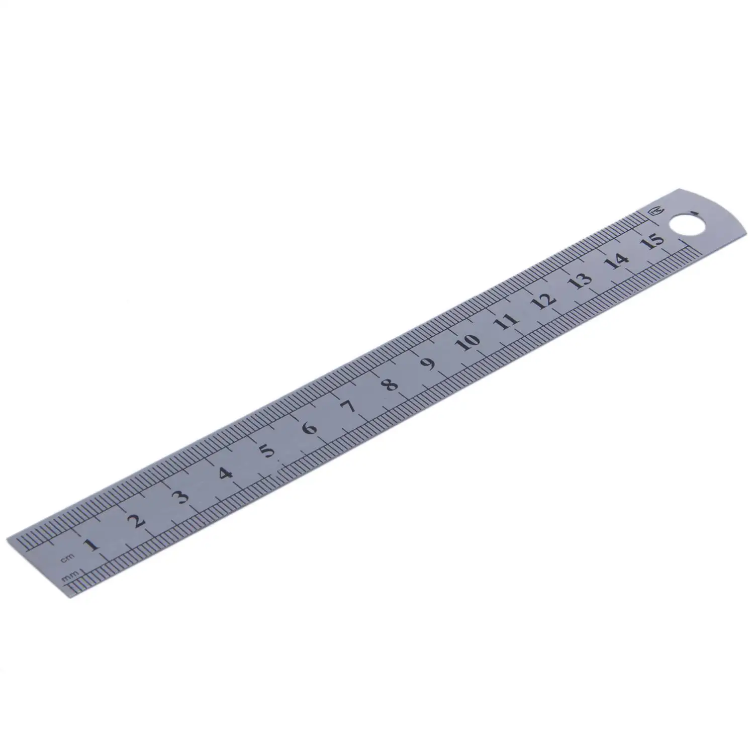 

15cm 6 Inch Stainless Metal Ruler Measuring Tool