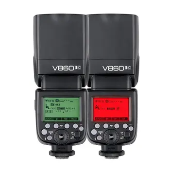 

Godox V860II-C E-TTL HSS 2.4G Wireless Build-In Transceiver Flash for Canon for EOS DSLR Camera 5D 7D Mark II III 70D 700D 650D