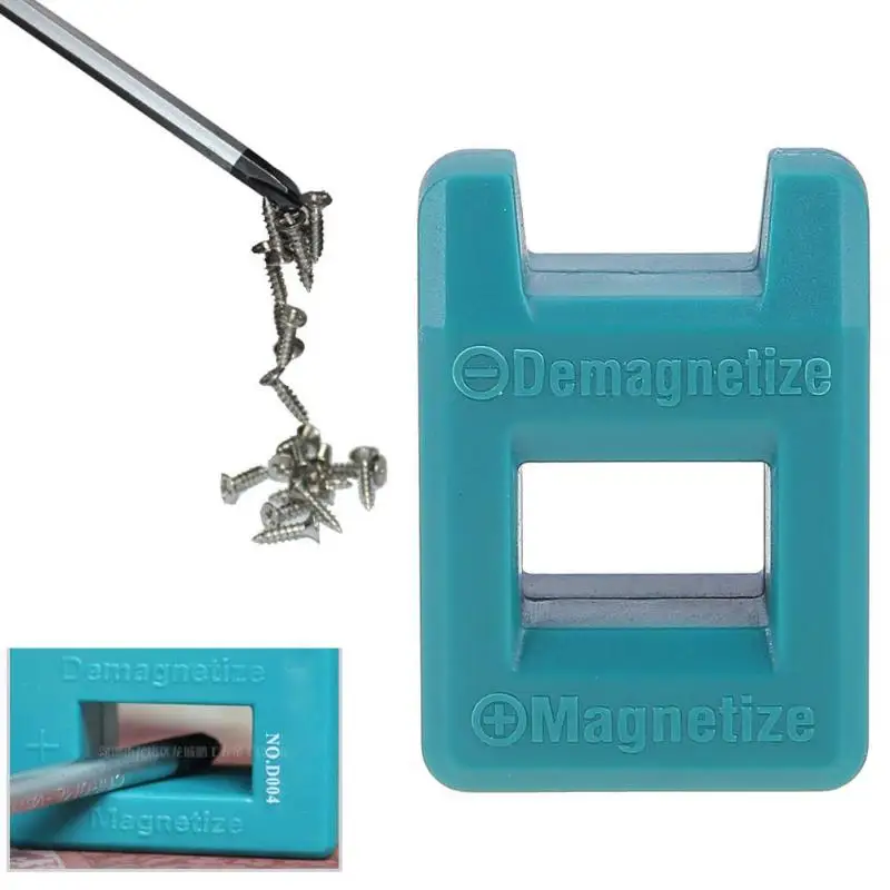 

High Quality 2 in 1 Plus ABS Minus Magnetizer Screwdriver Degaussing Demagnetizer Magnetic Pick Up Tool