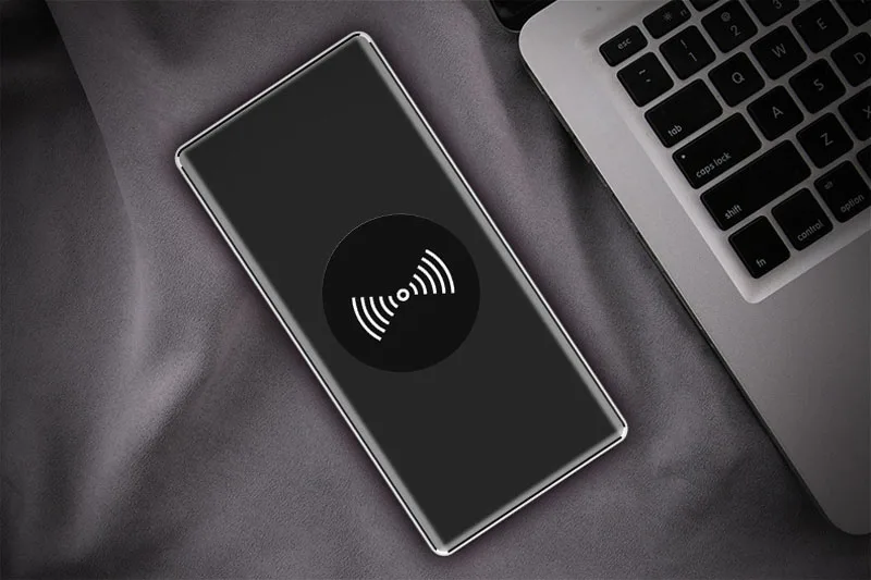 10000mah external battery mobile power supply 2 USB wireless charging mobile power portable charger for millet MI iphone X Note8 10000mah external battery mobile power supply 2 USB wireless charging mobile power portable charger for millet MI iphone X Note8