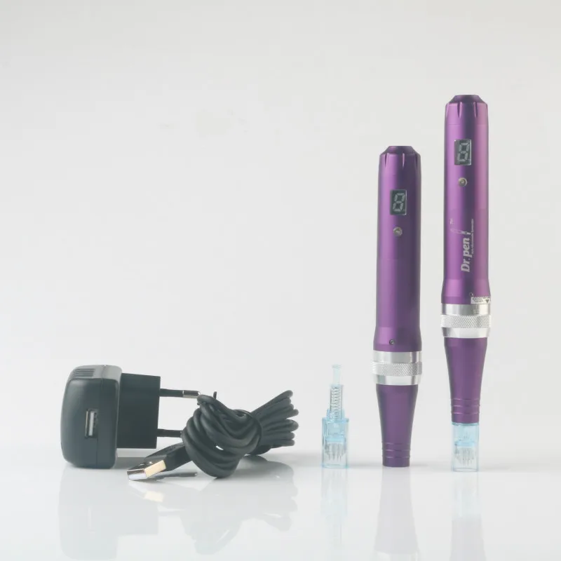 ЕС/США Dr Pen X5 нано микроигла ручка с цифровым дисплеем скорости|Мезороллер| |