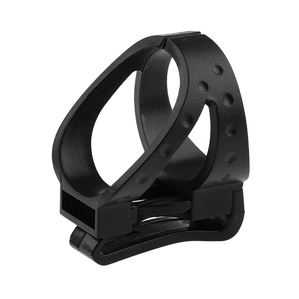 

4Pcs Universal Scuba Diving Snorkeling Snorkel Mask Keeper Retainer - Plastic Clip Design & Silicone Dual Loop Style