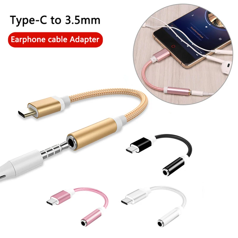 Адаптер для наушников mini usb Type C 3 5 мм Aux Huawei P20 Lite pro Samsung Galaxy s8 s9 plus разветвитель