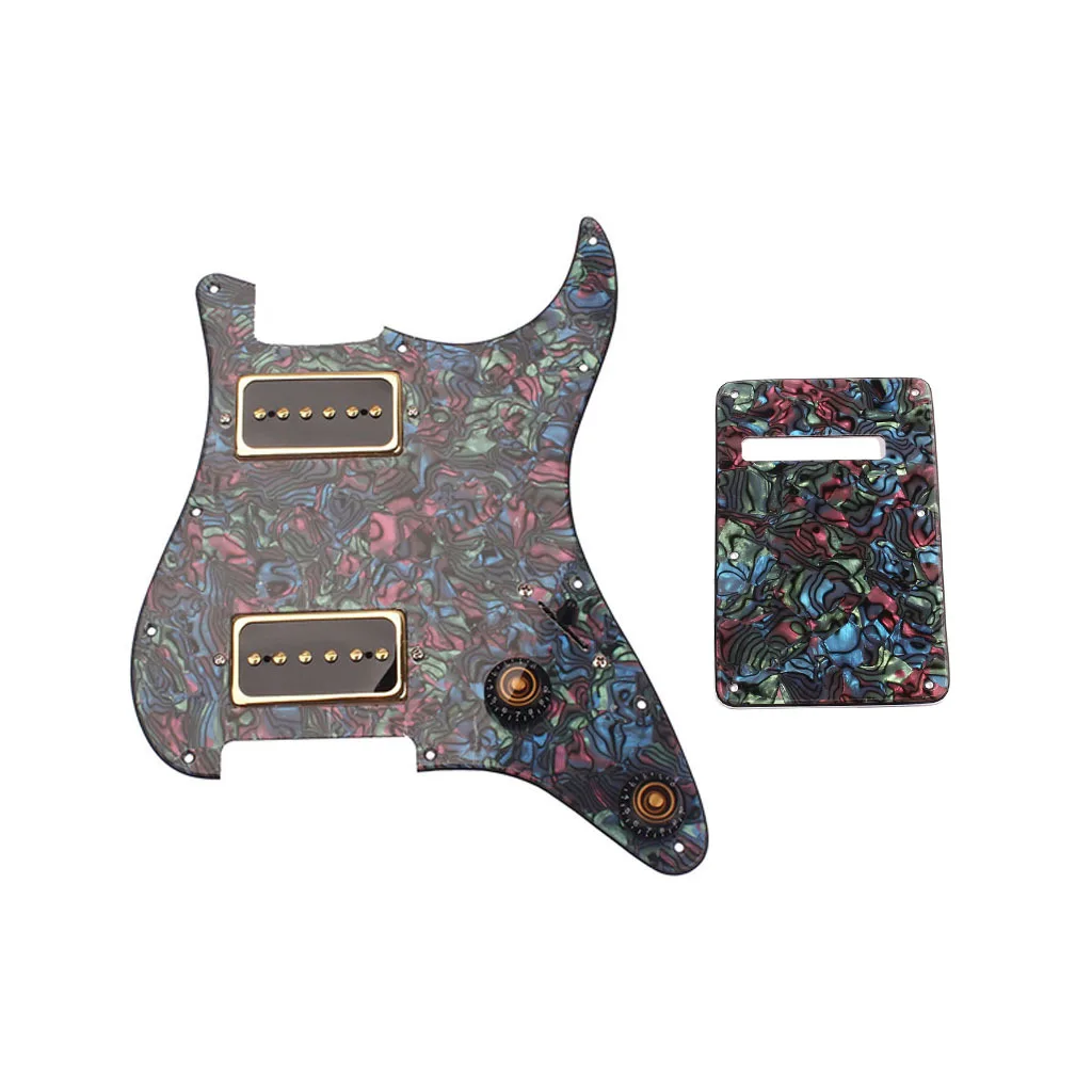 

Guitar HH Layout Shell Both Load P90 Pickup Guard Pickguard Scratch Plate P90