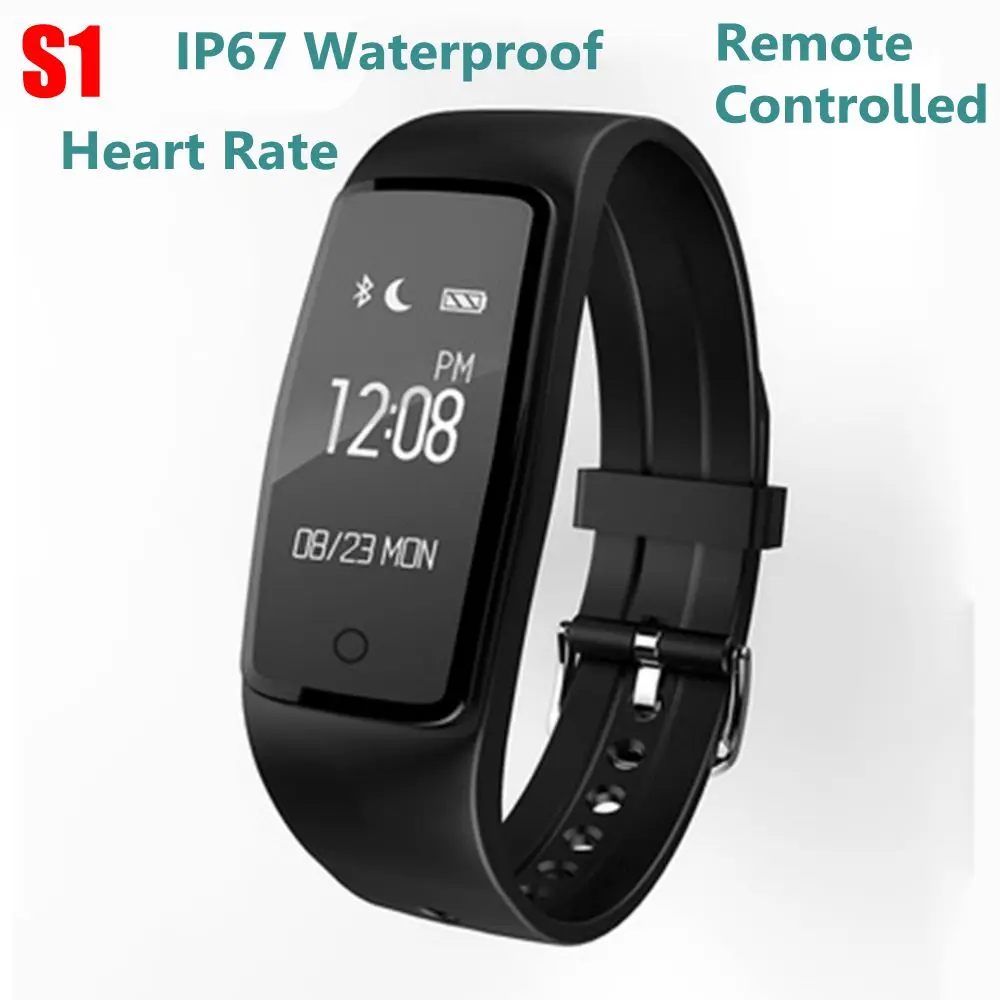Zeepin LEMFO S1 Bluetooth Smart часы IP67 Водонепроницаемый Health Monitor удаленного Управление