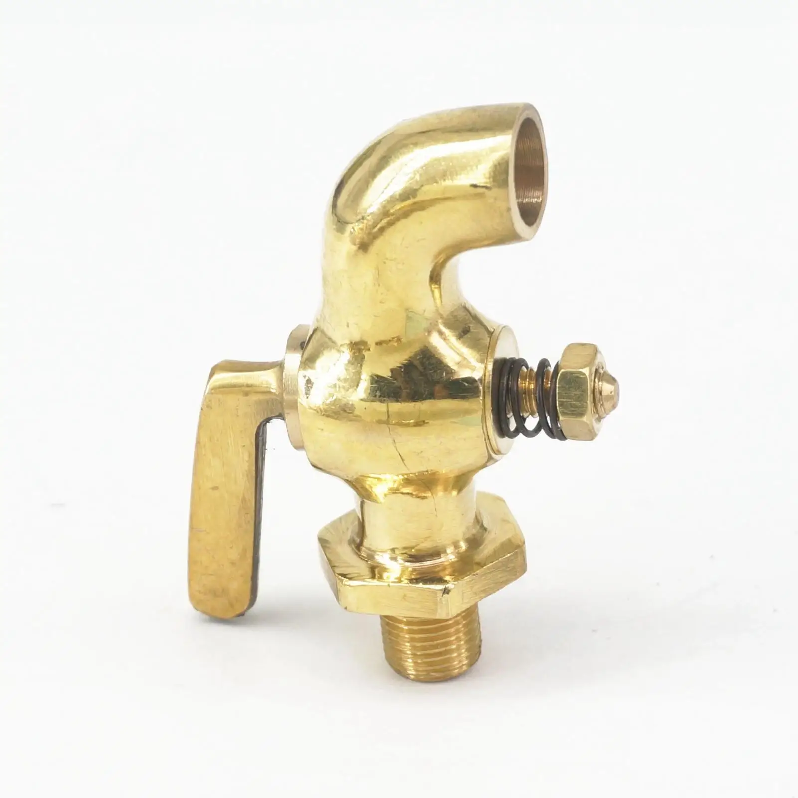 

1/8" BSP Male Brass Bronze Antique Vintage Handle Faucet Water Tap Petcock Water Boiler Insulation Barrel Tea-furnace