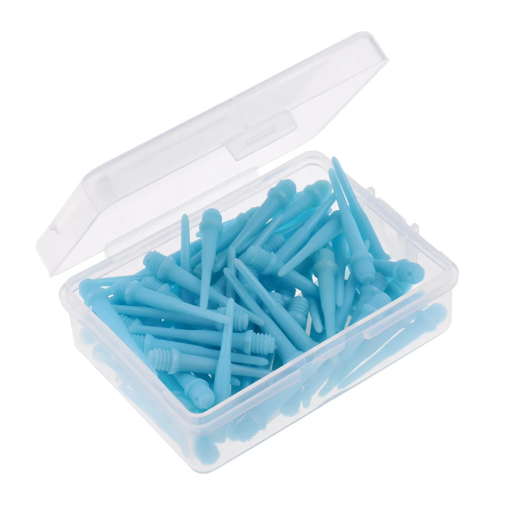 

Replacement 80 Pieces 2BA Soft Tip Points for Soft Tip Darts Electronic Darts Universal Fit Standard Accessories