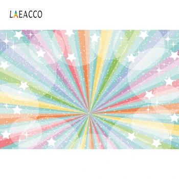 

Laeacco Colorful Stripe Backdrop People Food Portrait Photography Background Customize Photographic Backdrops For Photo Studio