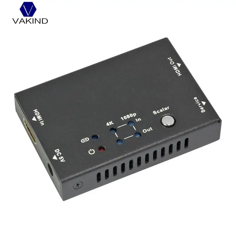 

NEW HDMI 18Gbps Repeater with 4K Up and Down Scaling Audio Scaler 1080P Micro HDMI to HDMI Converter Adapter