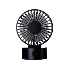 Горячий tod-мини вентилятор 2 скорости охлаждения Регулируемый двойной двигатель USB Настольный вентилятор для офиса дома ребенка сна летние портативные вентиляторы