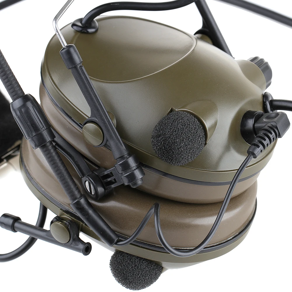 Z Tactical Z042 Peltor звуковая ловушка гарнитура Военная версия боевой микрофон