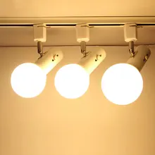 Простой современный личность E27 трек внимания ресторан-бар Костюмы магазин Дракон потолочный светильник с шарами второй линии слайд свет