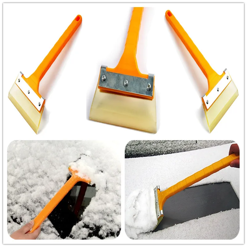 

Car Cleaning Care Car Snow Shovel Stainless Steel Snow Scraper Refrigerator Defroster Shovel Ice Scraper Snow Removal Shovel
