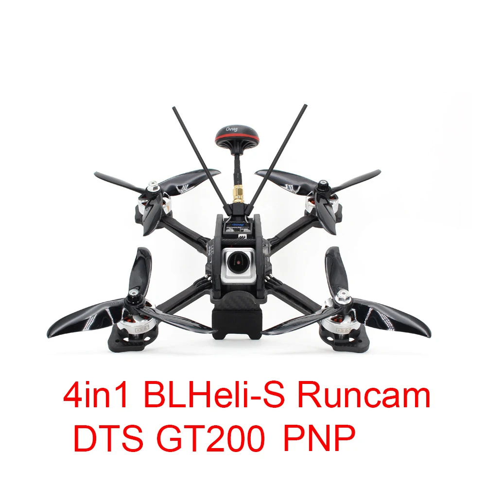 Новое поступление DTS GT200 200 мм бесщеточный Радиоуправляемый FPV Фристайл гоночный