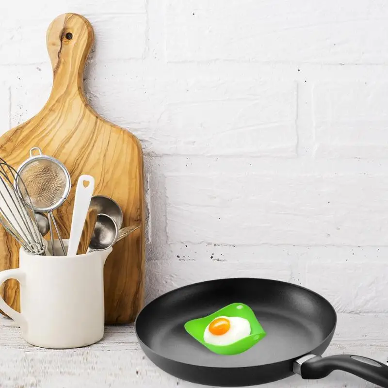 1 шт. силиконовые формочки для яиц Cuit Oeuf Dur Poaching Pods чаши котельные колечки