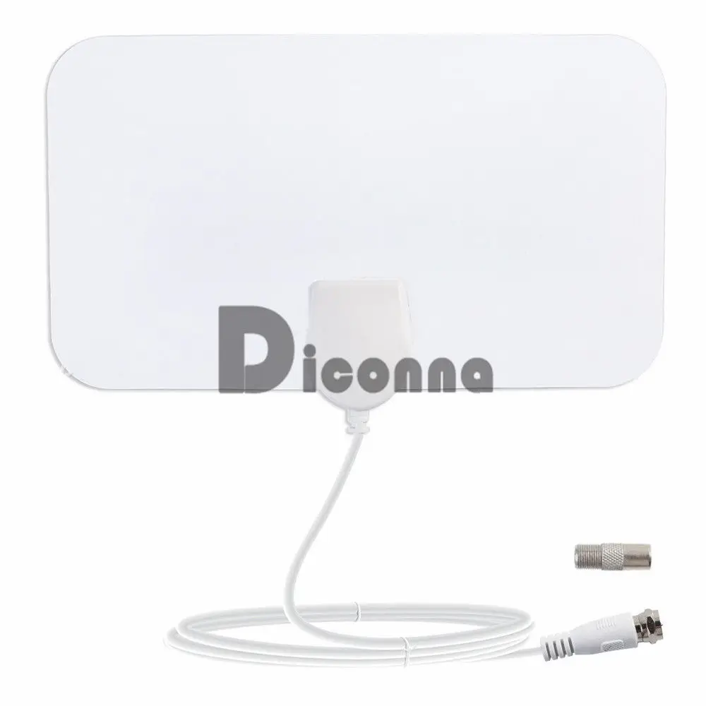 

1080P 4K Indoor Digital HDTV TV Antenna Aerial Amplified 200 Mile Range Freeview with Signal Amplifier Booster