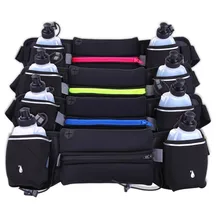 Тренировочный гидратационный пояс для мужчин/женщин, марафонская сумка, сумка для бутылки воды, держатель для бега, для спорта на открытом воздухе, пояс для фитнеса, поясная сумка