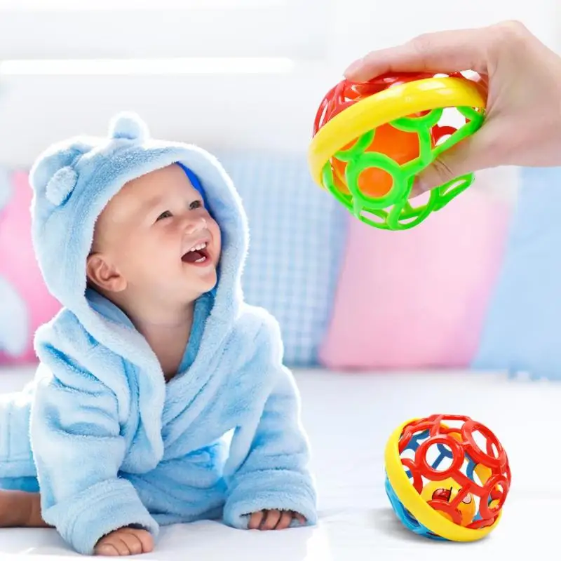 Buy 0 1 Years Old Baby Soft Rubber Fitness Ball Toy