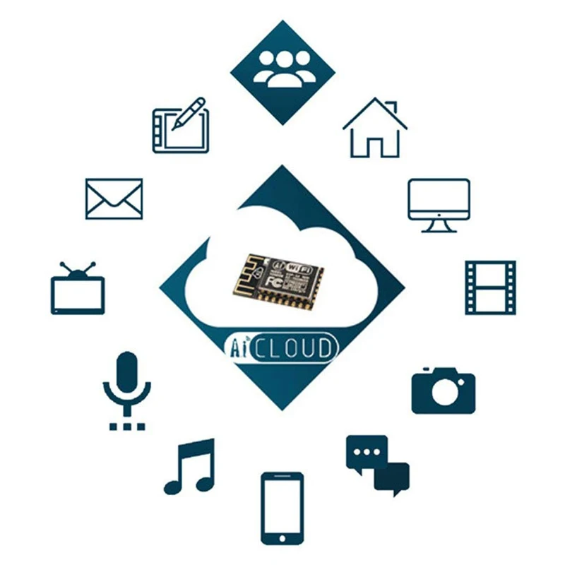 ESP8266 ESP 12E ESP12E ESP12F 12F Wifi серийный модуль плата для Arduino беспроводной трансивер