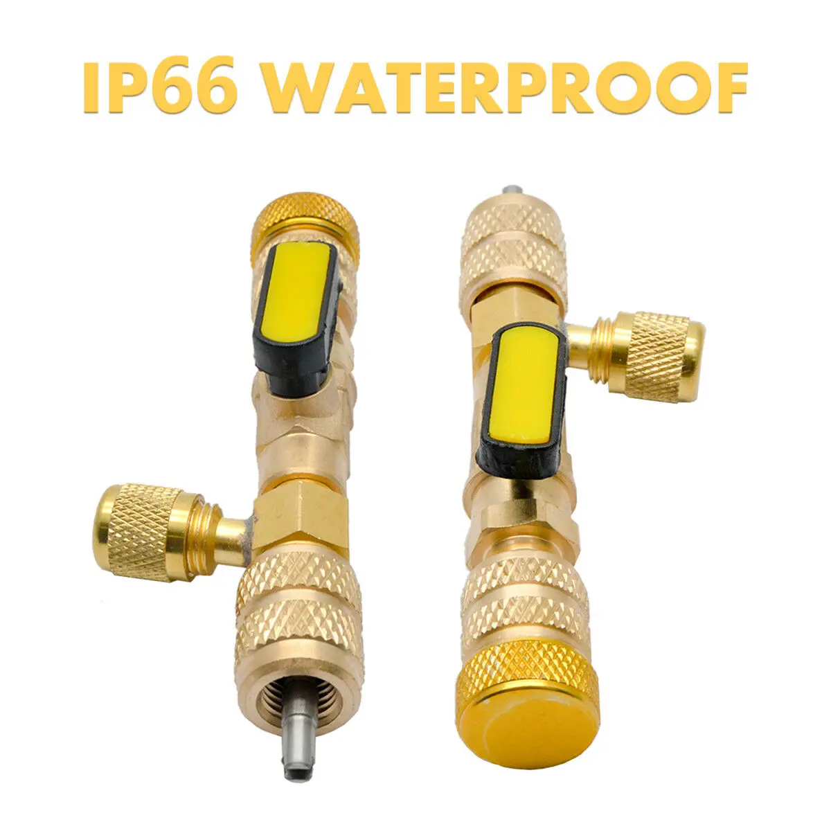 HVAC AC Schrader Brass Valve Core Remover Dual Size 1/4