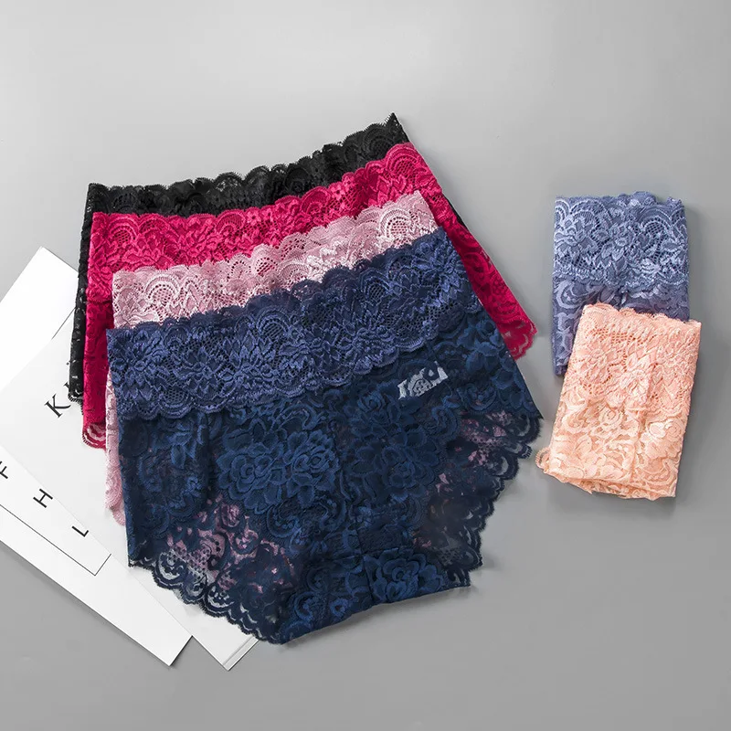 

Hot Underwear Women Panties Briefs For Female Hipster Underpant Sexy Lingerie Lace Cotton String Big Size Hot Sale