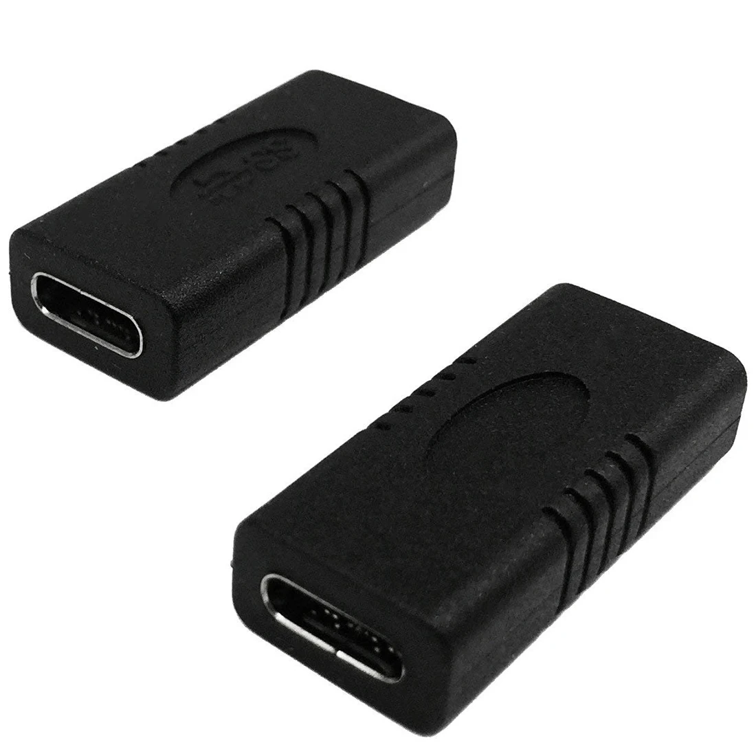 

USB 3.1 Type C 2.0 Female to Female Charge and Data Sync Extension Connector Adapter Converter for Laptop, Tablet, Mobile Phon