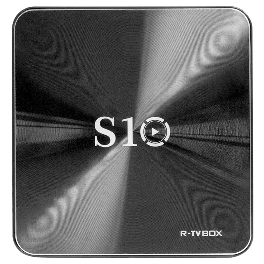 R tv BOX S10 4K UHD DUAL wifi BT4.1 Android 7 1 Smart Box (штепсельная вилка США)|ТВ-приставки и