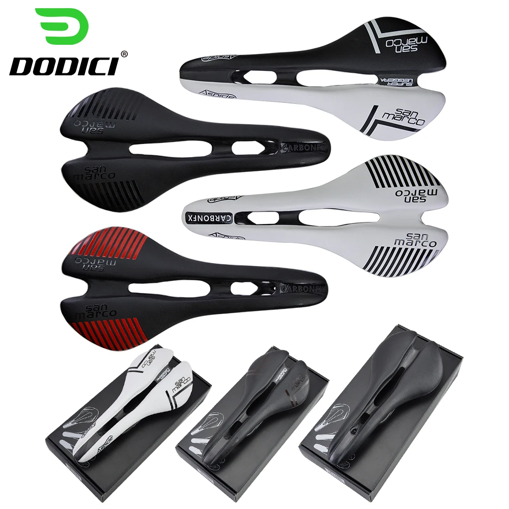 Carbon Fiber Rail Bow Bicycle Seat MTB Road Bike Bike Saddle Bicycle Cushion