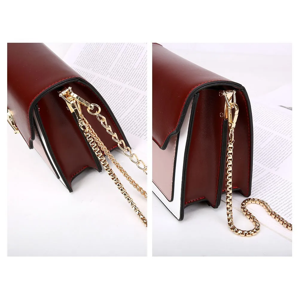 TTOU Fashion Women Handbag Chain Strap 100/120cm Chain Accessories for Bags Gold/Sliver Plated Belts Chain Bag Belts decoration