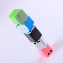 Fghfg стильный куб MP3 портативная мини стерео-система бас Динамик s музыкальный плеер Беспроводной Поддержка 8G TF Динамик лучший подарок на год