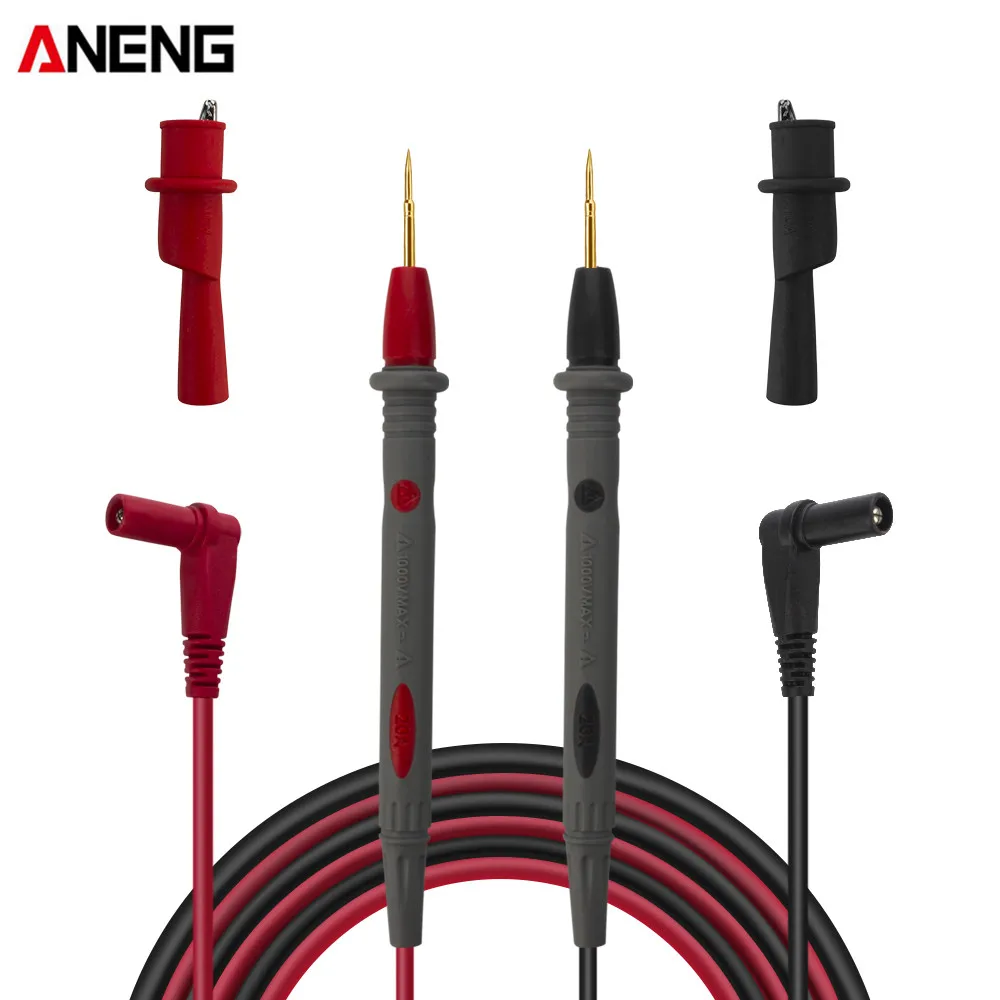ANENG PT1008 20A 1000V силиконовый резиновый провод замедлитель позолоченная Острая Игла