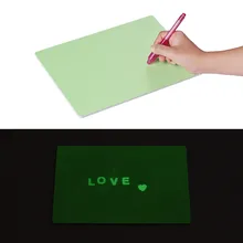 Доска для рисования набор А4 ПВХ Рисование с светильник в темноте для детей дети смешные игрушки подарки