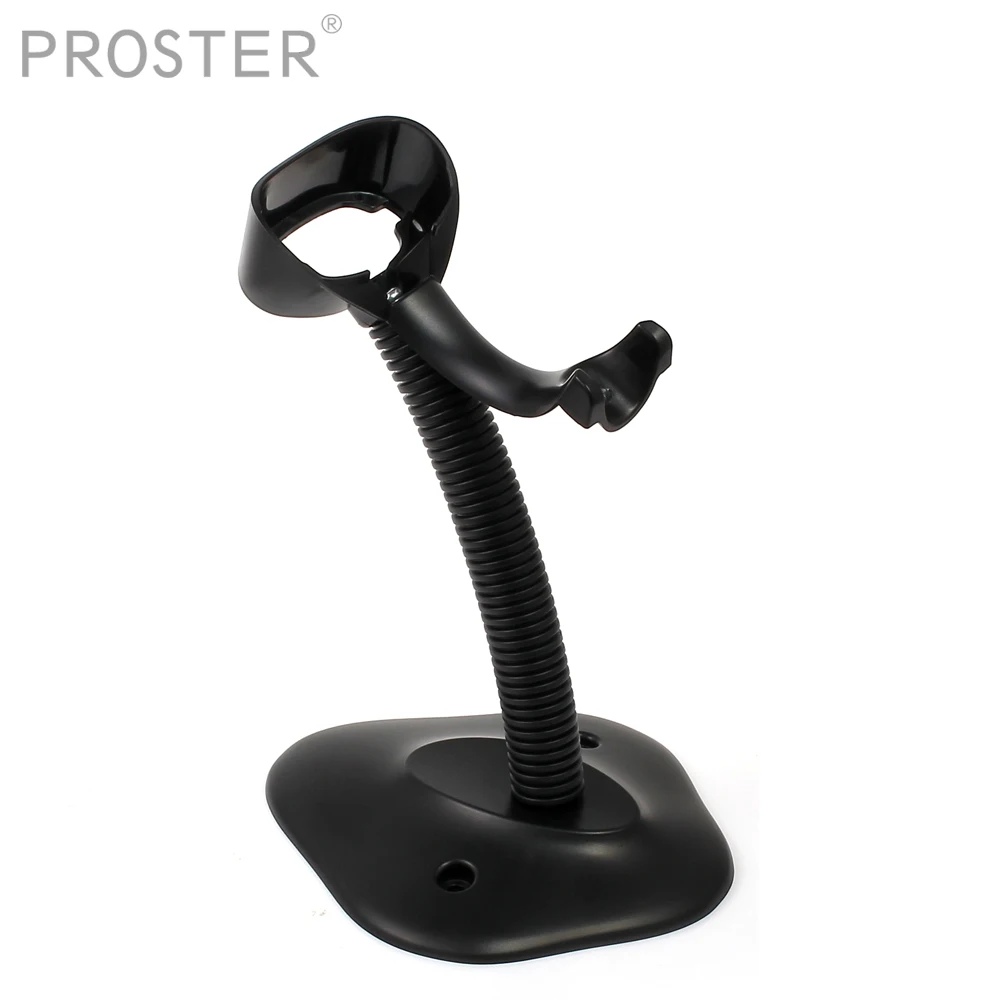 

PROSTER Adjustable Goose Neck Table Stand for Symbol Barcode Scanner for Symbol Label Hands Free 360 Degree Rotate holder
