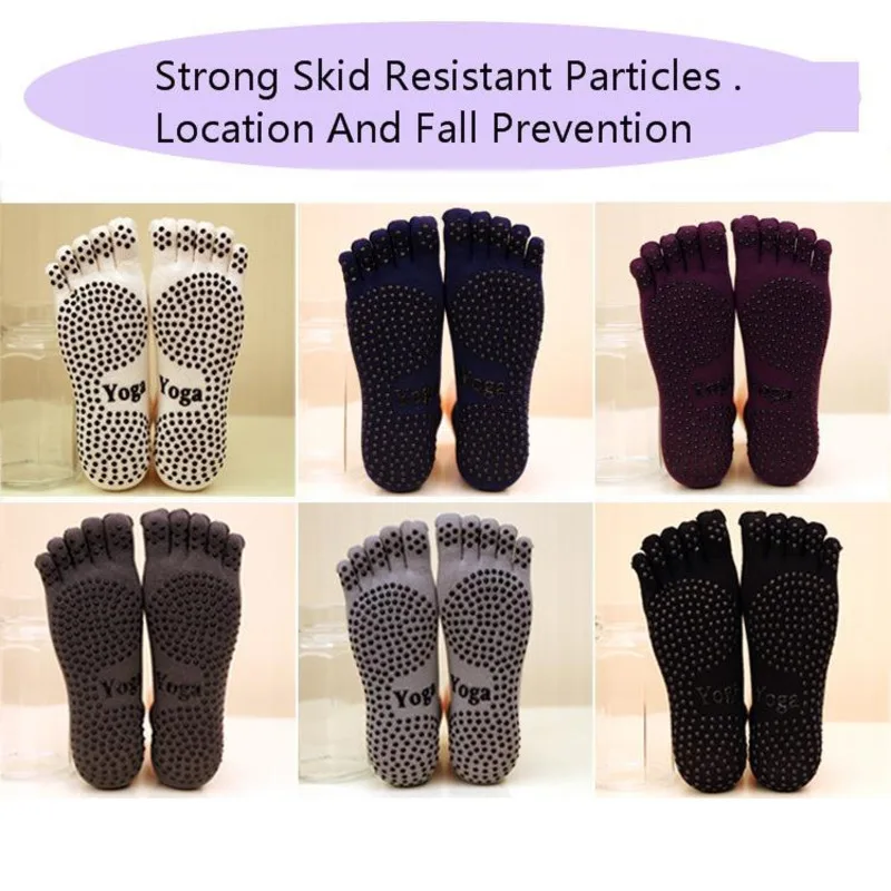 

New Sports Fitness Socks Five-toe Anti-skid Breathable Socks Climbing Camping Hiking Running Cycling Yoga Men Dispensing Socks