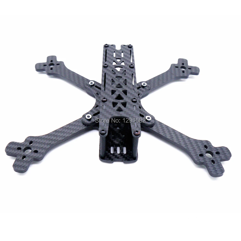 Квадрокоптер с рамкой Source one 5 дюймов v0 1/V0.2 225 мм 4 arm X FPV Racing лучше чем Alien 225|Детали и