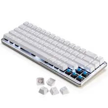104 клавиш эргономичная игровая Bluetooth беспроводная клавиатура