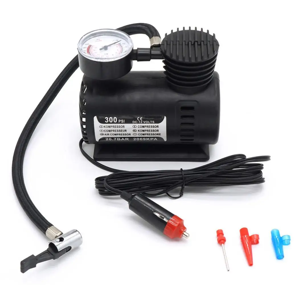 12V Портативный Автомобильный Электрический воздушный насос компрессор шины