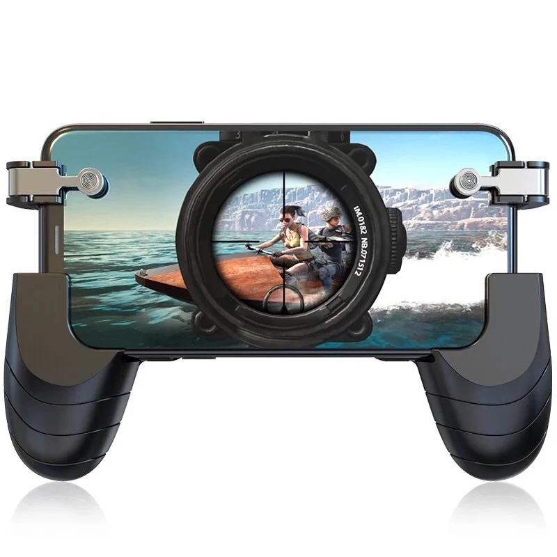  Game Grip Handle For Pubg Mobile Professional Game Trigger Fire Button Aim Key Gamepad L1R1 Control