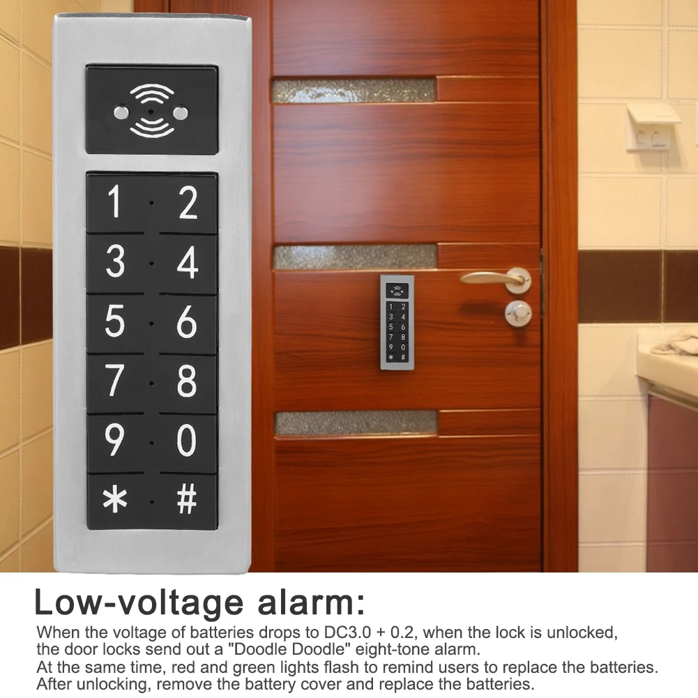 

Password Lock Stainless Steel Electronic Digital Password Keypad Number Cabinet Door Code Lock hot sale