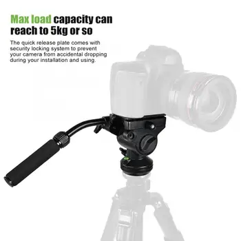 

Hydraulic Damping ead Photography Video Tilt Quick Release Plate for DSLR Camera Tripod ON SALE Hot 2019