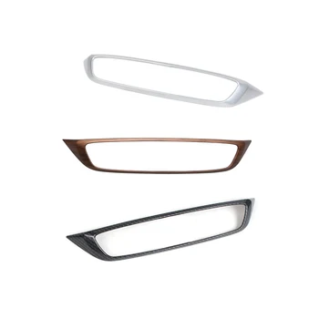 

For Honda CRV CR-V 2017 2018 Wood Grain Car Center Control Air Condition Air Outlet Panel Frame Cover