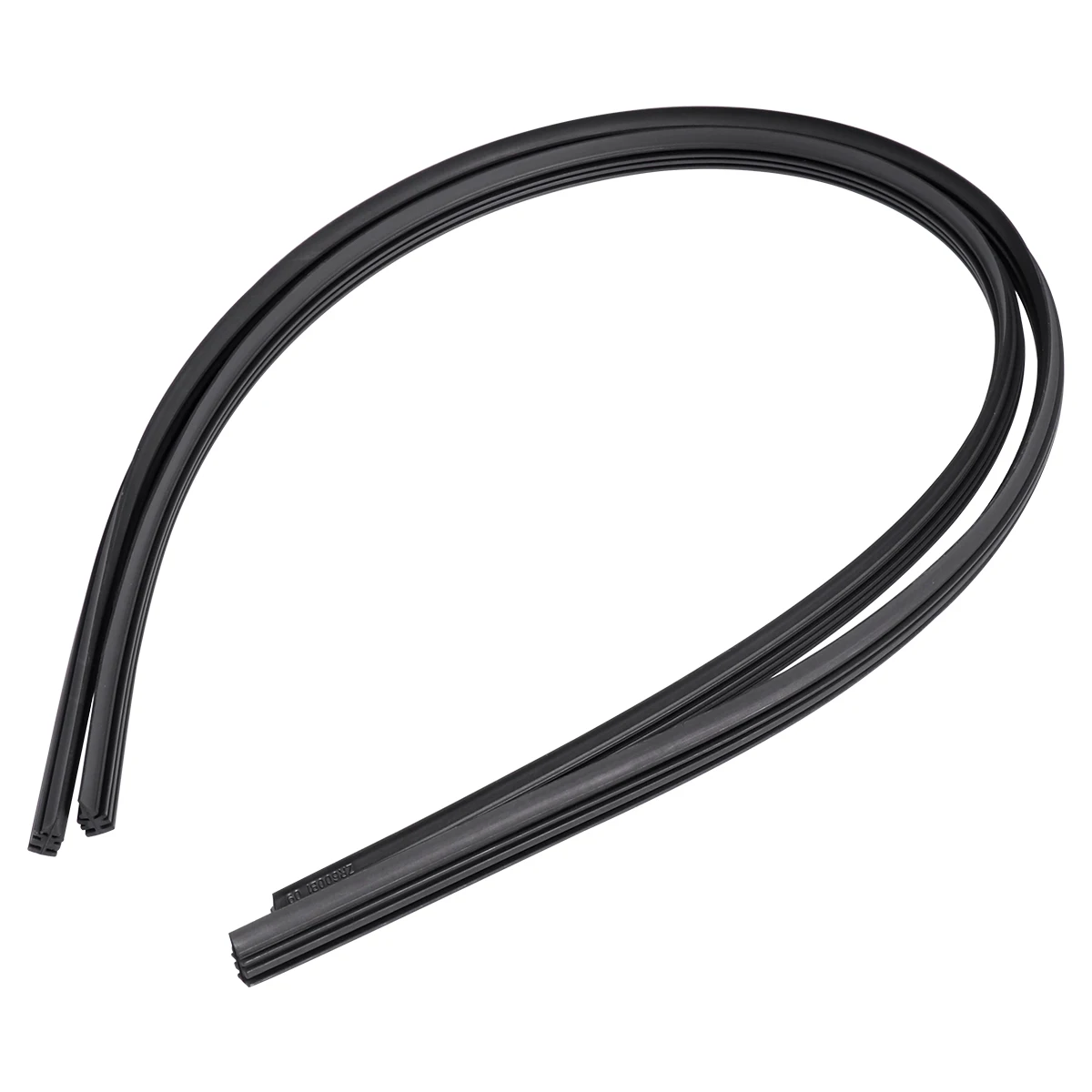 

VORCOOL 2pcs Car 24 / 26 Inch Rubber Windscreen Wiper Blade Strips Bracketless Frameless Refill Replacement Wiper Blade