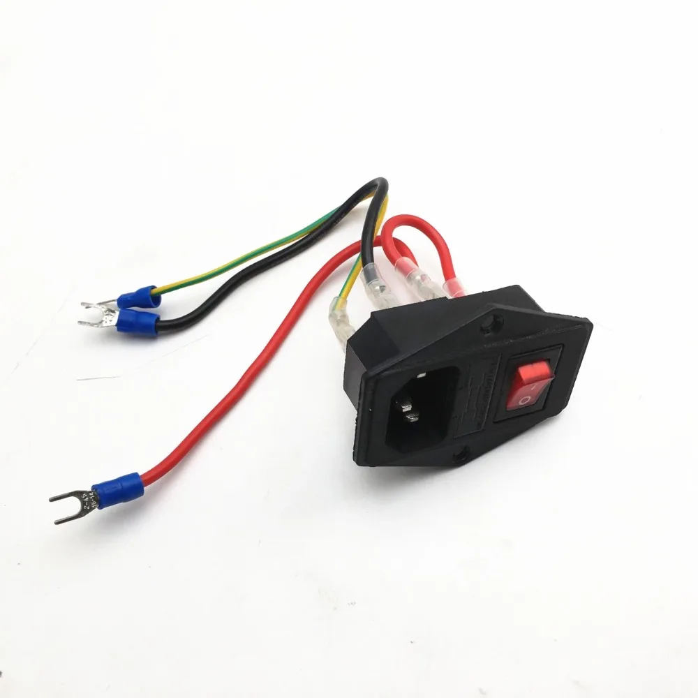 Ender 3 prusa 3D принтер DIY части 110В/220В 10А выключатель питания розетка с