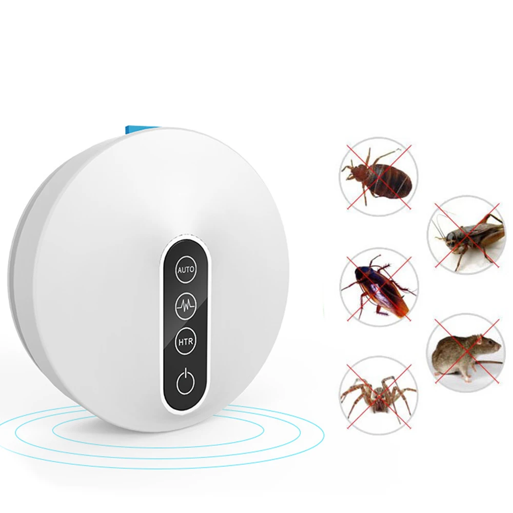 

Ultrasonic Pest Repeller Mosquito Mice Repellent Equipment Pest Control Products