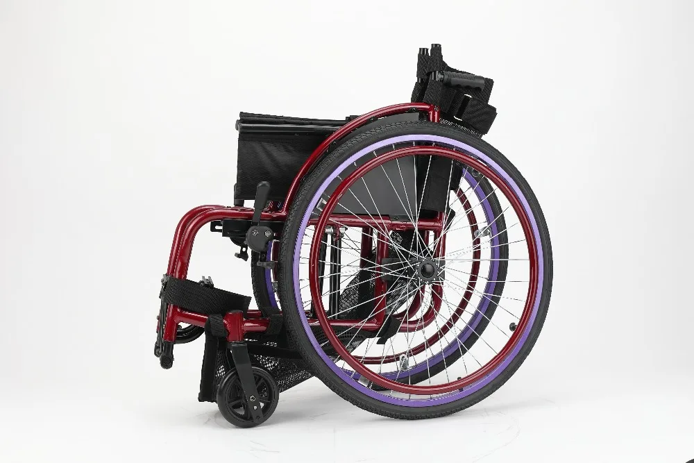 

2019 the elderly disabled persons aluminum lightweight sport wheelchair