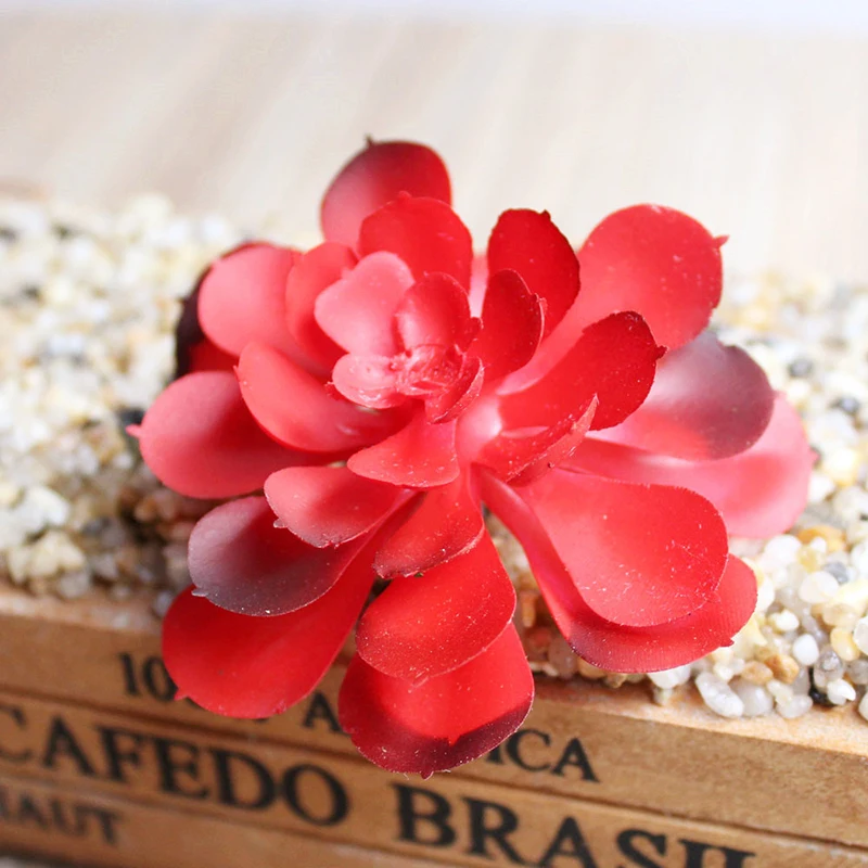 

Artificial Succulents Plant Fake Cactus Bonsai Home Garden Decoration Landscape