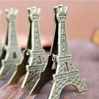 

5 pcs/lot Effiel Tower Paris W10 Message for Photo w34 Card School Lovely w48 Paper Clip