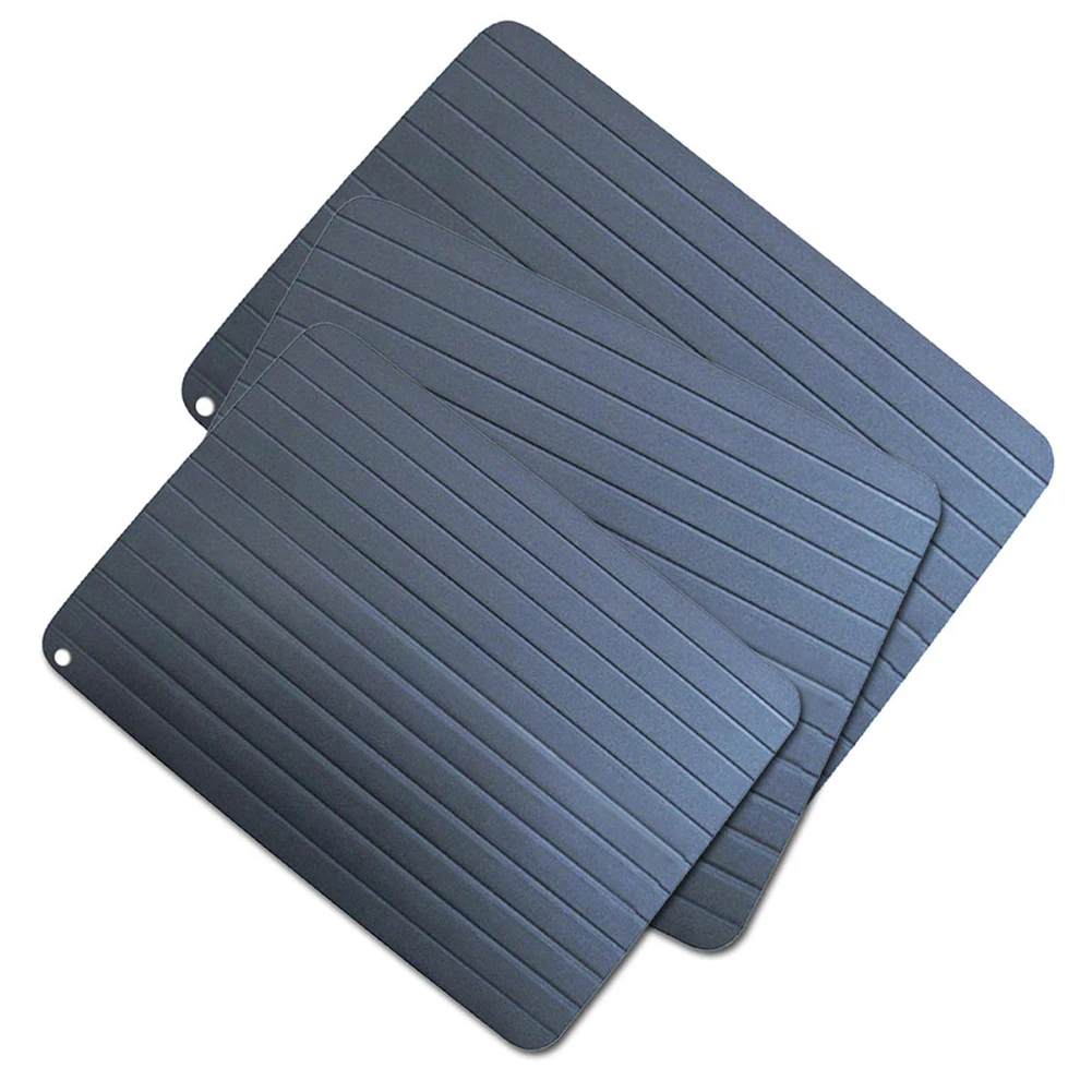 Square Fast Defrosting Tray Kitchen Natural Thaw Frozen Meat Food Thawing Board